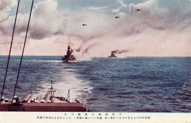 gn640-主力艦隊の編隊航行