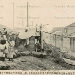 日本画家　吉原芳仙の若書き『寛秀・達磨図』茶掛け　紙本(大和和紙)直筆保証 N24031650○戦前絵葉書○大正12年9月1日関東大震災 東京被災