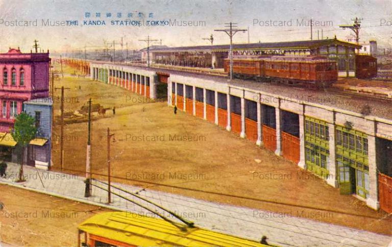 tkc555-Kanda Station Tokyo 高架鉄道 神田駅