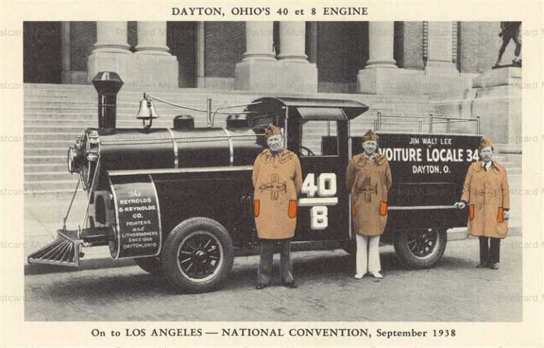 trm740-Dayton Ohio's 40 et 8 Engine 1938