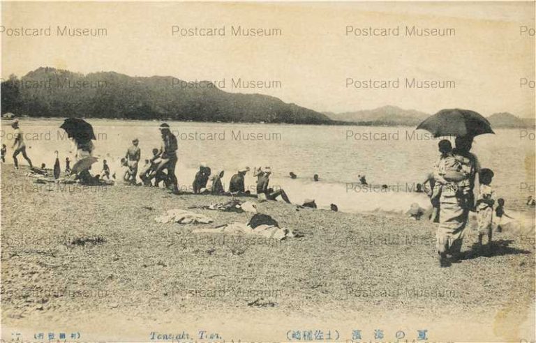 xc390-Tanesaki Tosa 土佐種崎 夏の海濱