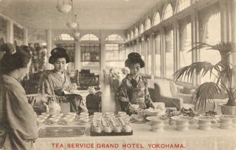 ykb520k-Tea Service Grand Hotel Yokohama 女給