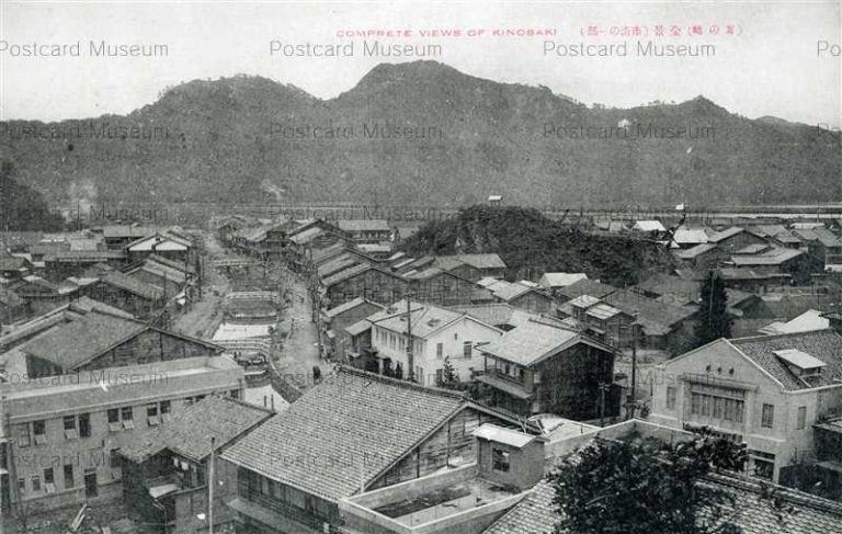 knc650-Kinosaki 城崎町全景 城の崎