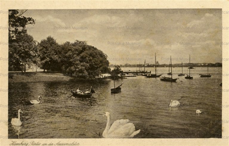 eug132-Hamburg Partie ander Hussenalster