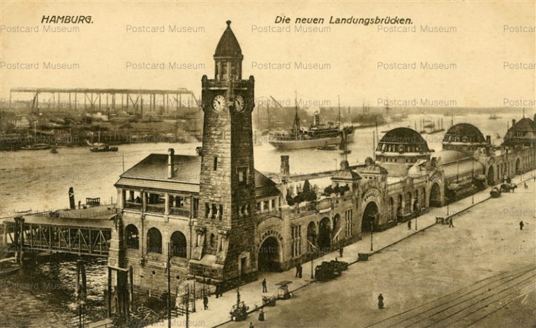 eug143-Hamburg Die neuen Landungsbrucken