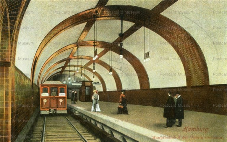 eug172-Hamburg Hauptbahnhof der Untergrundbahn
