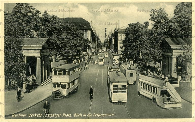 eug630-Berliner Verkehr Leipziger Platz Blick in die Leipzigerstr