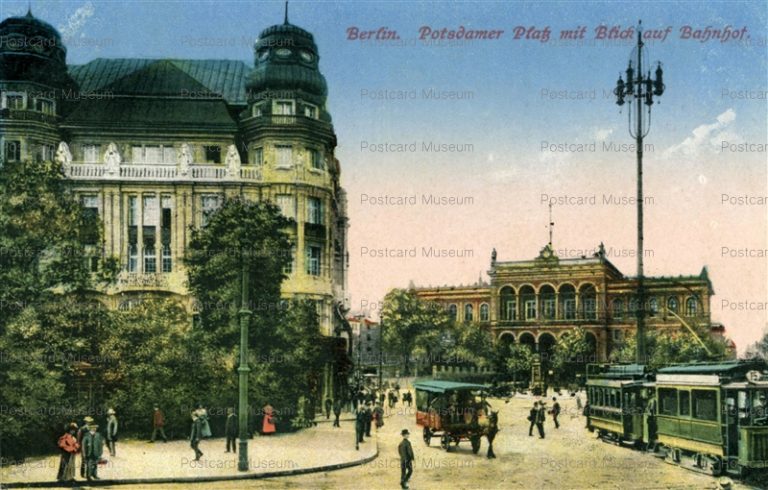 eug720-Berlin Potsdamer Pla Mit Blickauf Bahnhot