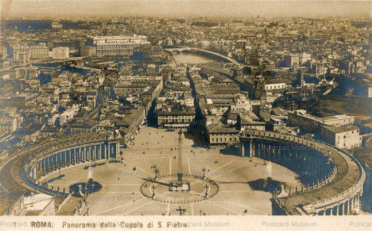 eui099-Roma Panorama dalla Cupola di S.Pietro