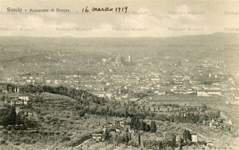 eui299-Fiesole Panorama di Firenze