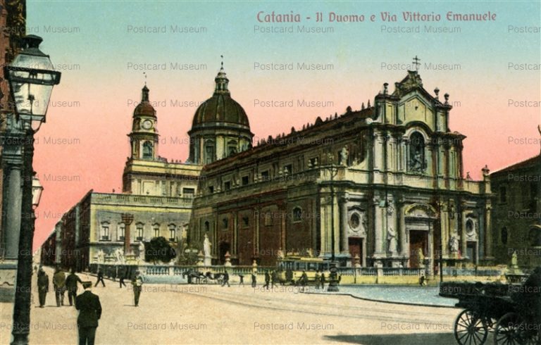 eui910-Catania Jl Duomo e Via Vittorio Emanuele