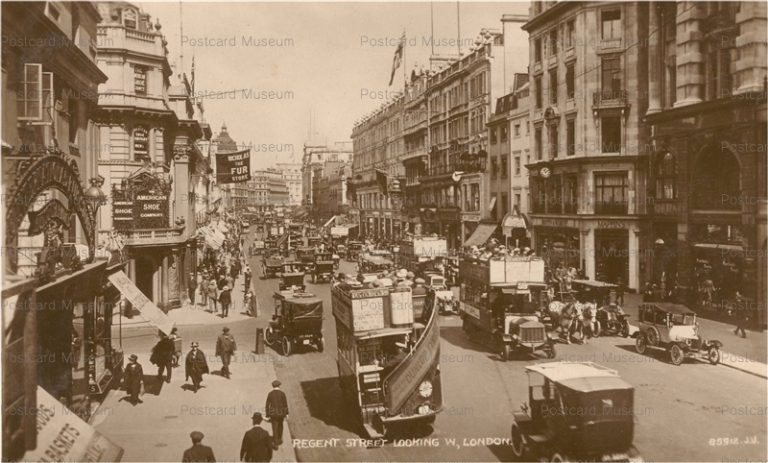 ge019-Regent Street Looking W London
