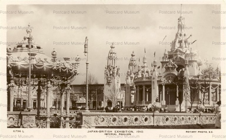 ge816-Japan British Exhibition 1910 Imperial Pavilion