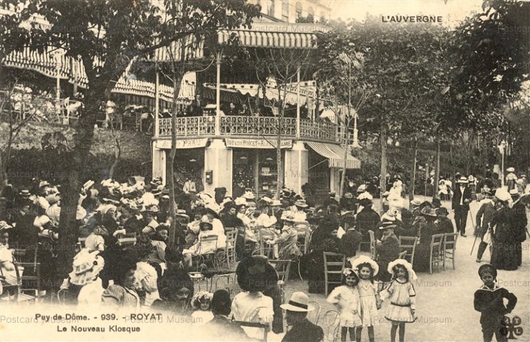 gf1840-L'auvergne Puy de Dome 939 Royat Le Nouveau Kiosque