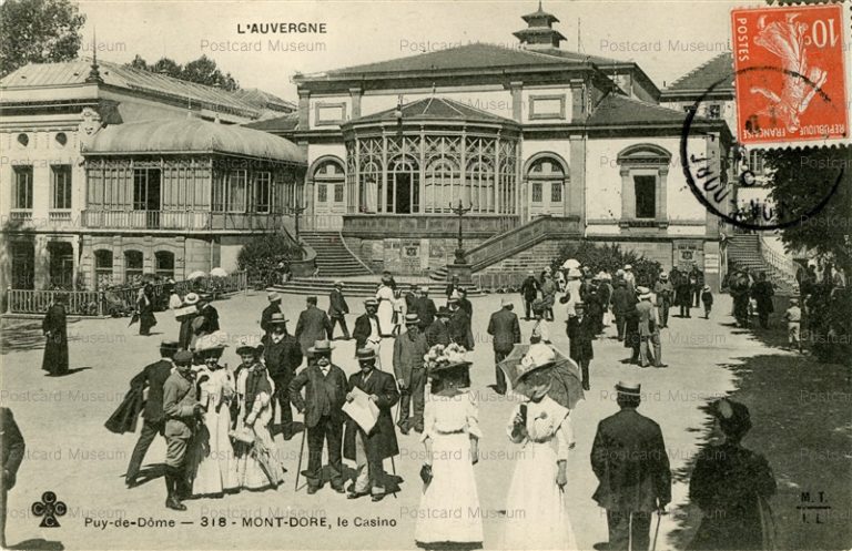 gf1850-L'Auvergne Puy-de-Dome 318 Mont-Dore le Casino