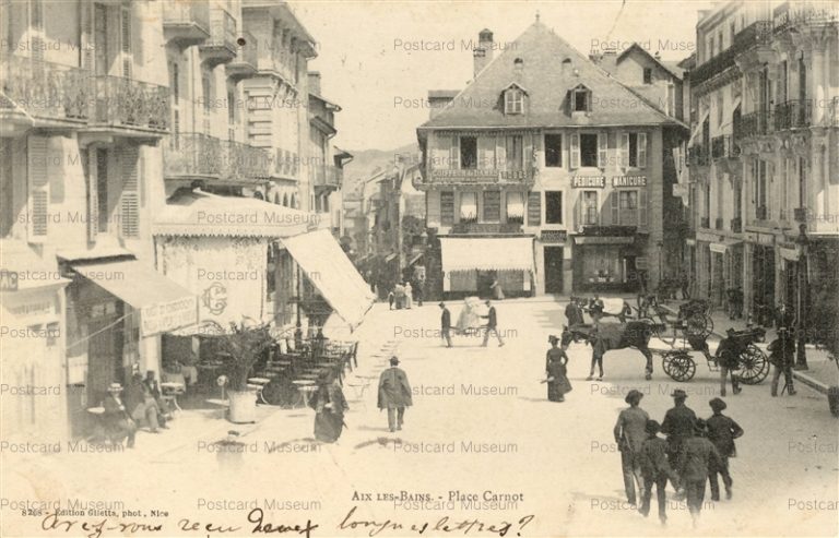 gf520-Aix Les Bains Place Carnot 1902