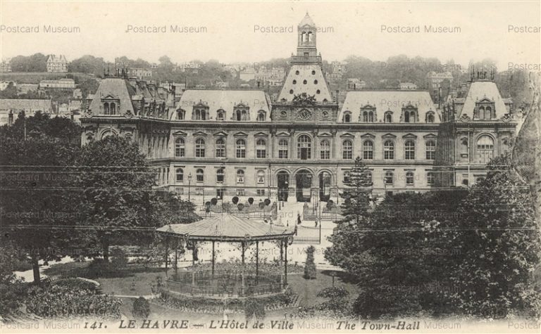 gf730-Le Havre L Hotel de Ville Town Hall