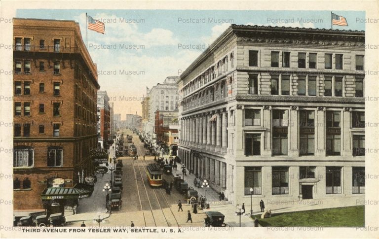 usa112-Third Avevue from Yesler Way SEattle U.S.A.