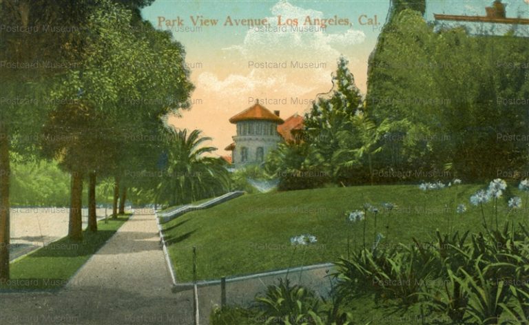 usa273-Park View Avenue Los Angelles Cal.
