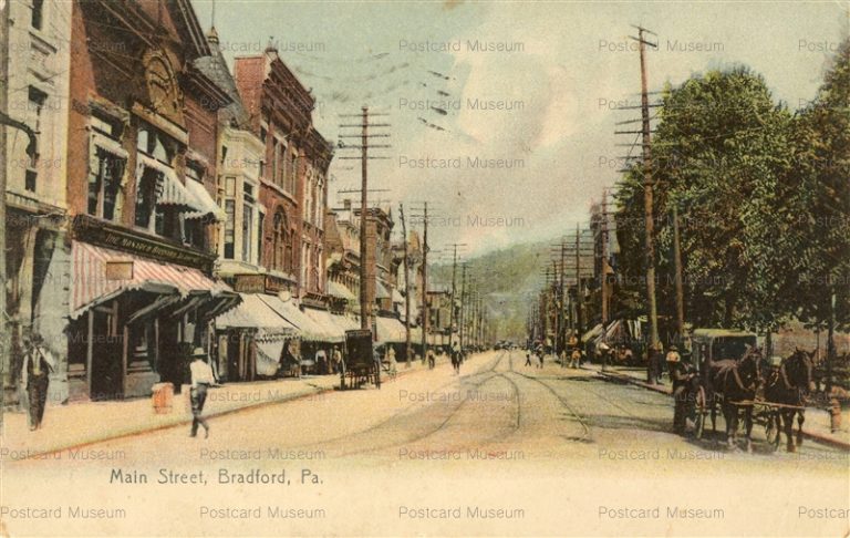 usa410-Main Street Bradford,PA 1914