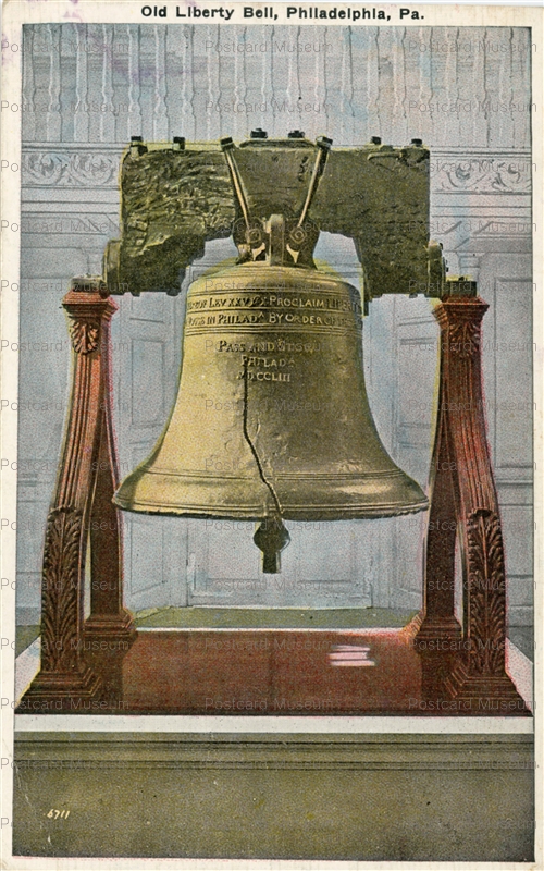 usa455-Old Liberty Bell Philadelphia Pa.